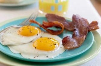 Fried Egg With Bacon