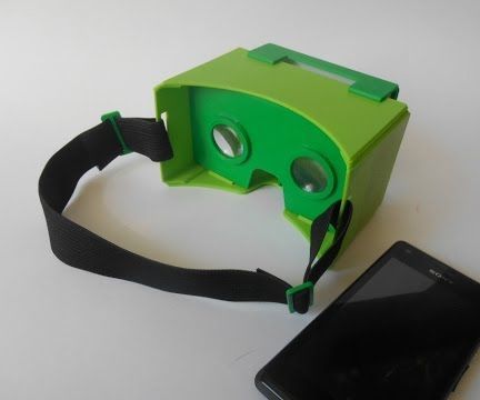 3D Printed Google Cardboard Kit