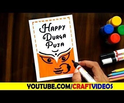 HOW TO DRAW GODDESS DURGA EASY 