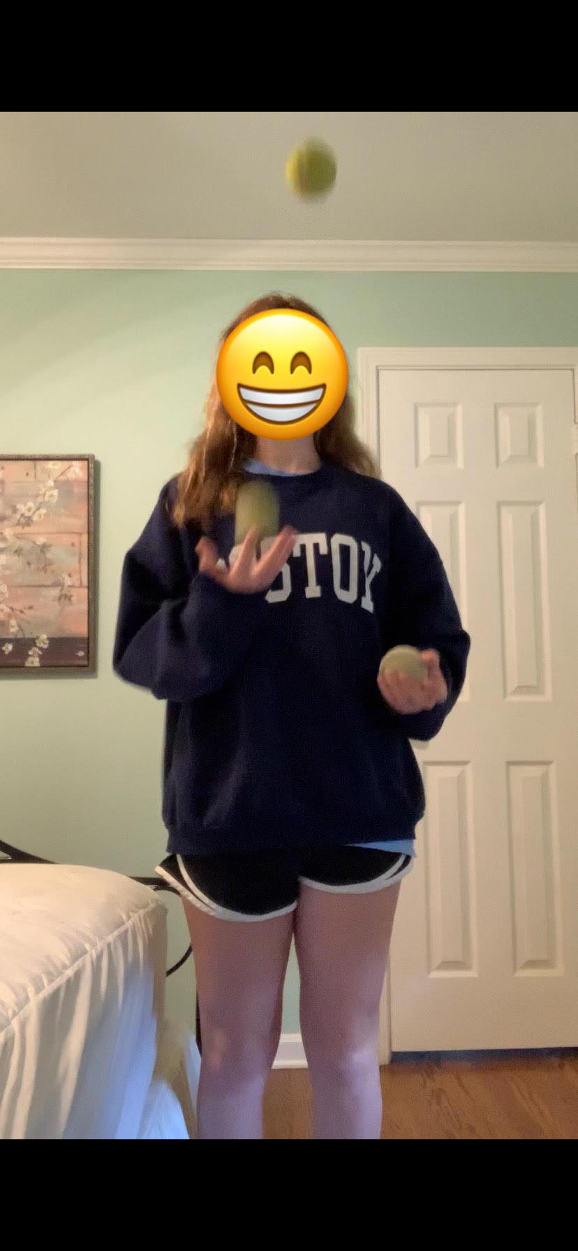 Throw the First Ball Again and Repeat These Steps Over and Over Again. Now, You Know How to Juggle!