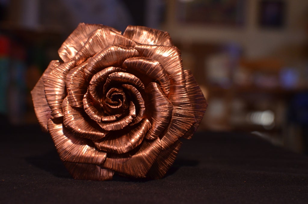 Copper Rose : 8 Steps (with Pictures) - Instructables copper-rose-8-steps-with-pictures-instructables