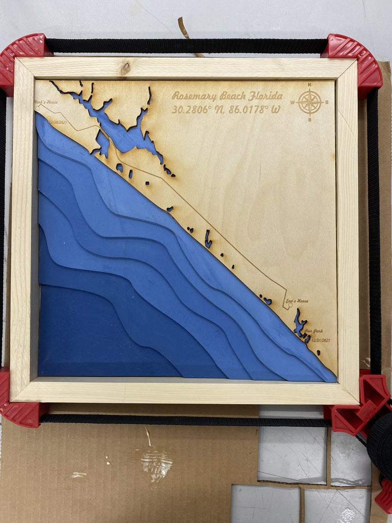 Topographic Map 6 Steps Instructables Topographic Map 6 Steps Instructables