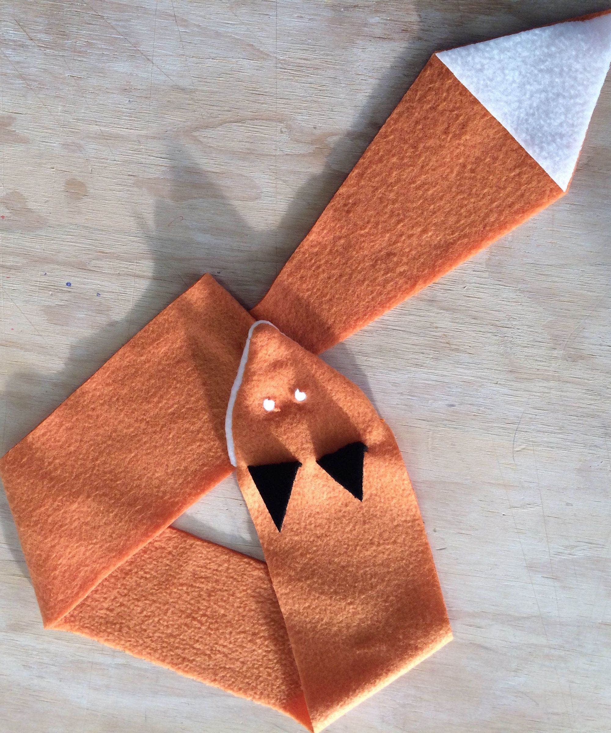 Magnet Activated LED Critter Scarf