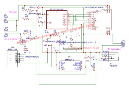Circuit Diagram & PCB Design