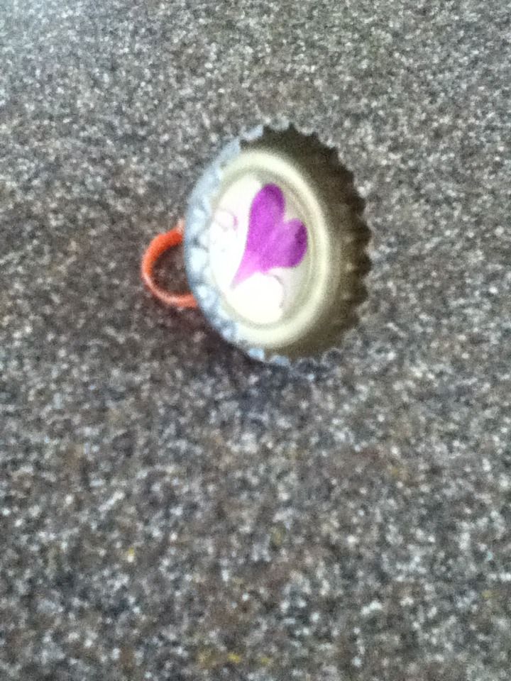 How to Make a Bottle Cap Ring