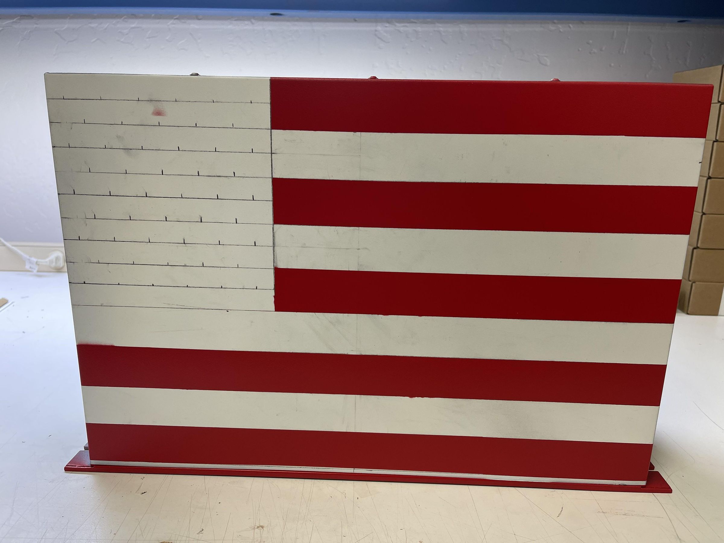 How to Paint the USA Flag on a Rack Mount Enclosure 5 Steps (with Pictures) Instructables