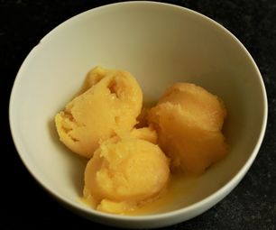 Super Simple Mango Sorbet