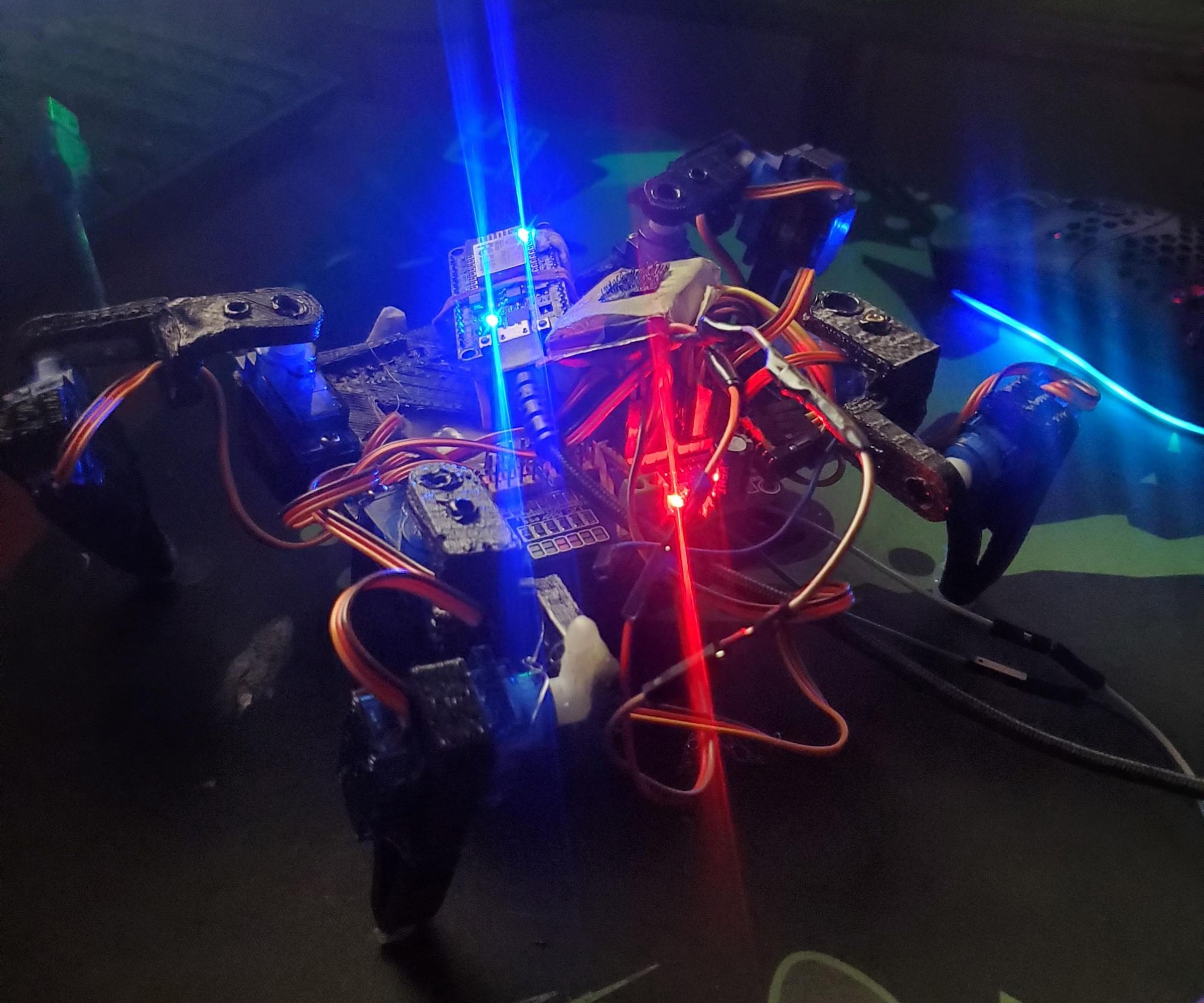 Spider Robot DIY (Quadruped)