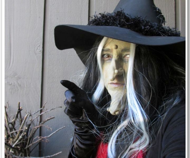 Witch Make Up and Costume