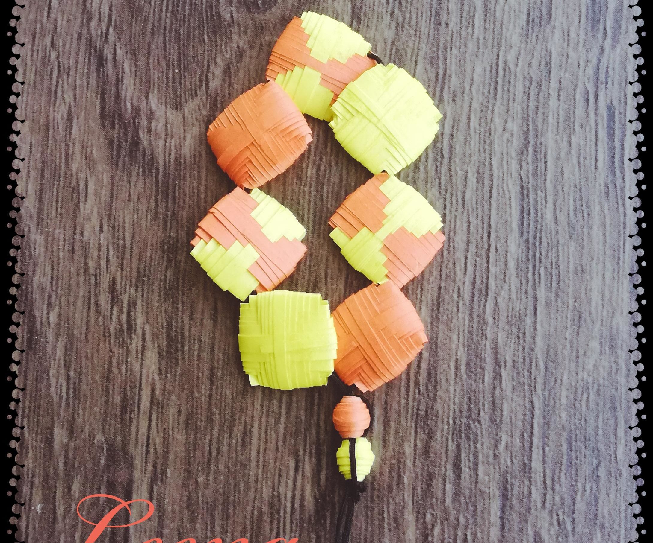 Dawn & Dusk Pillow Beads Bracelet