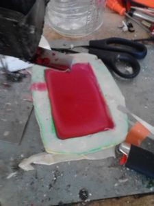 Melting Wax Into a Mold