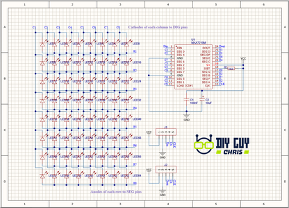 DIY Customized 8x8 LED Matrix Tutorial (MAX7219 Meets Arduino) : 5 ...