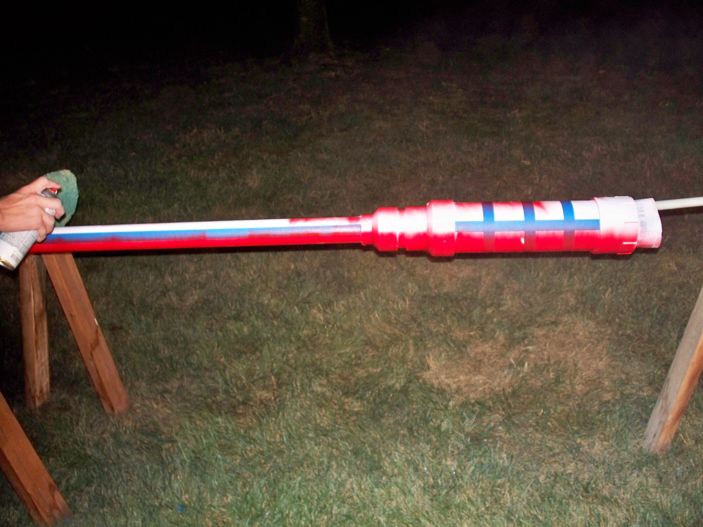 Painting a Spud Gun/Potato Cannon 12 Steps Instructables