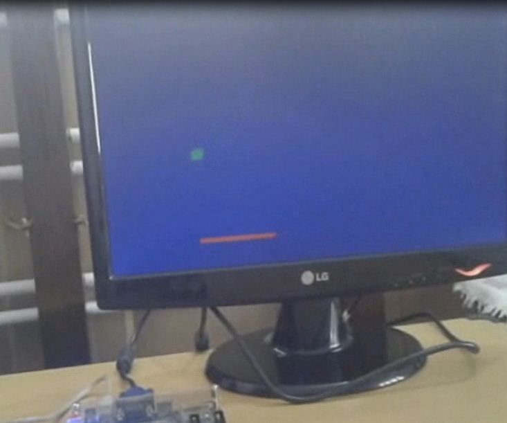 Pong Game Using Fpga Kit