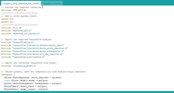 Setting Up the Model on Wio Terminal