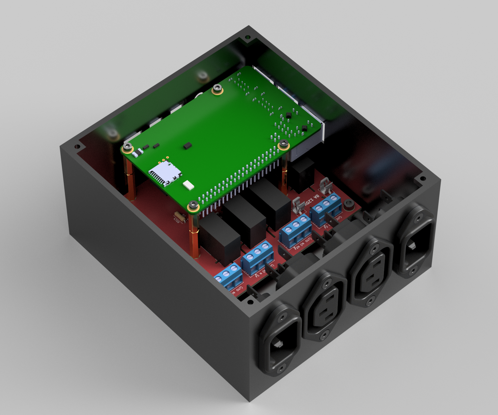 OctoPrint Dual 3D Printer Power Controller