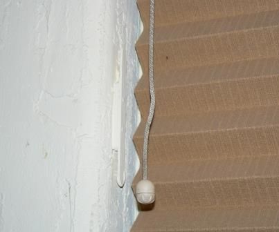Curtain Cleats --- Cord Management 101