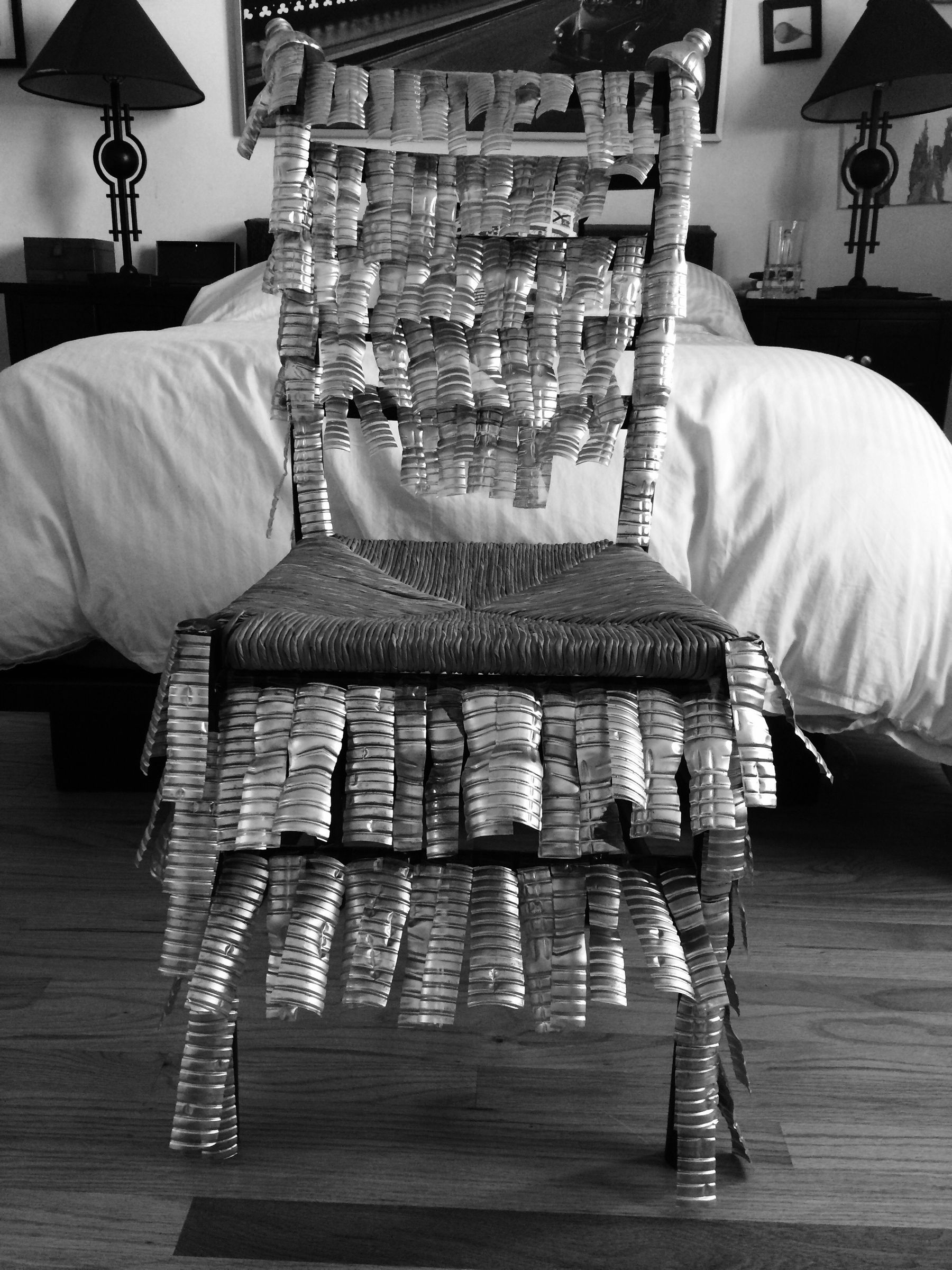 Plastic Bottle Armor Chair