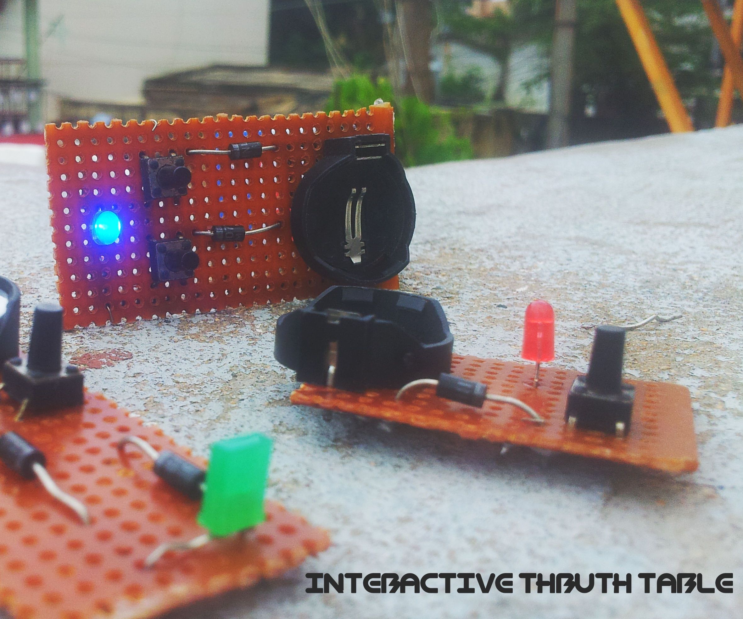 AND OR NOT !! (interactive Thruth Table)
