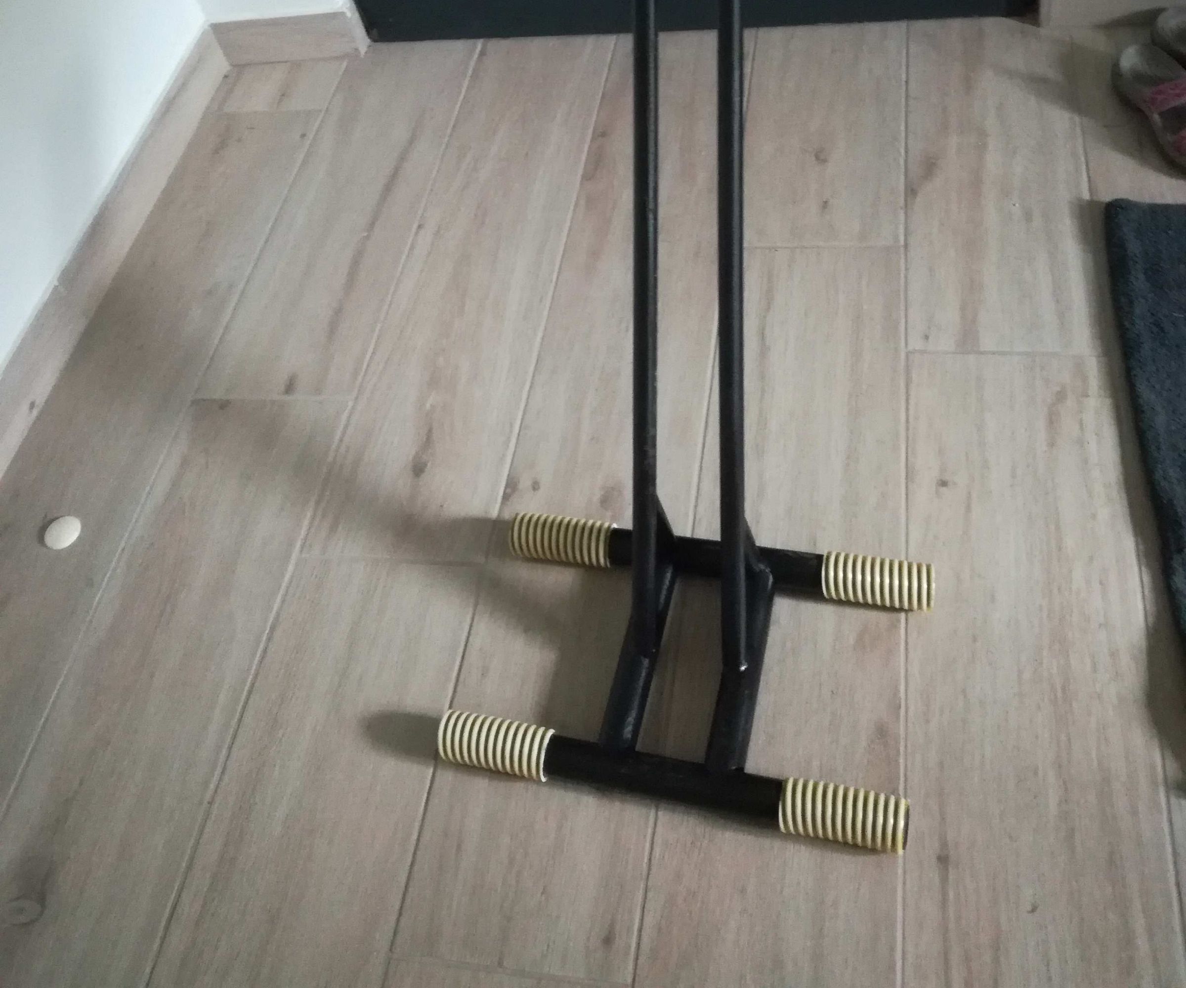 Bike Stand From Old Pipes