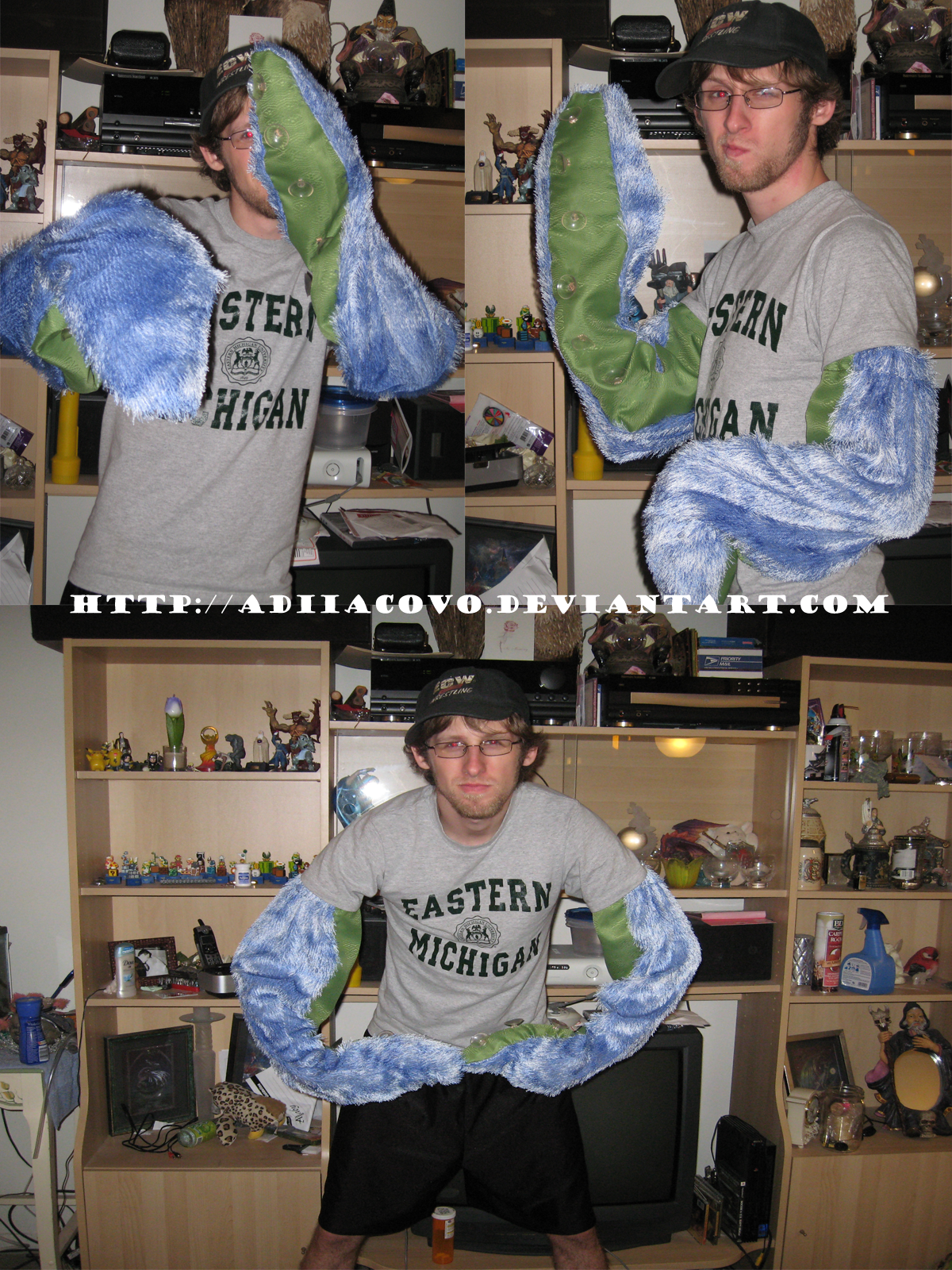 Fuzzy Anime Tenticle Arms