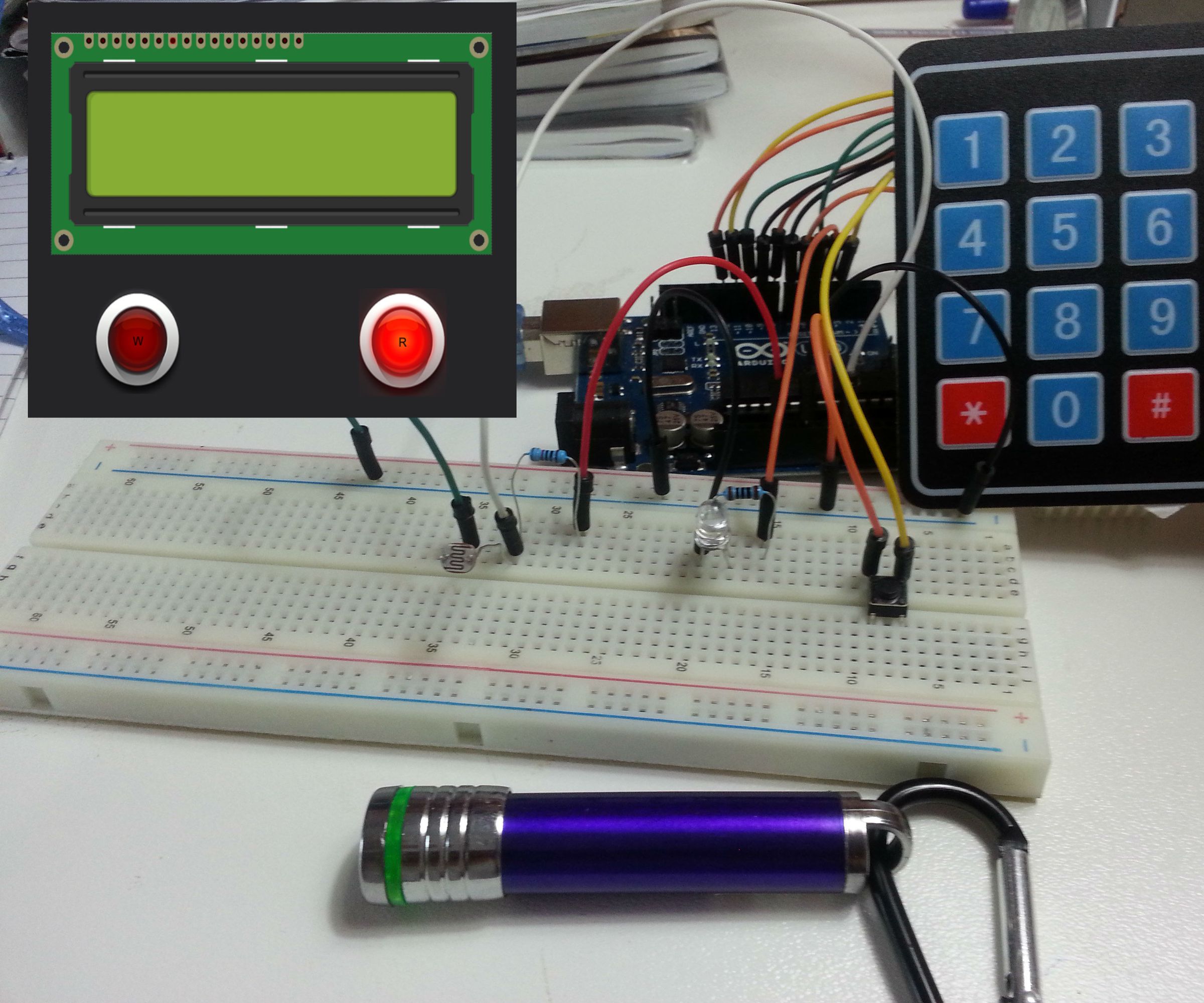 A Morse Code Translator( Light -> Text & Text ->Light)  