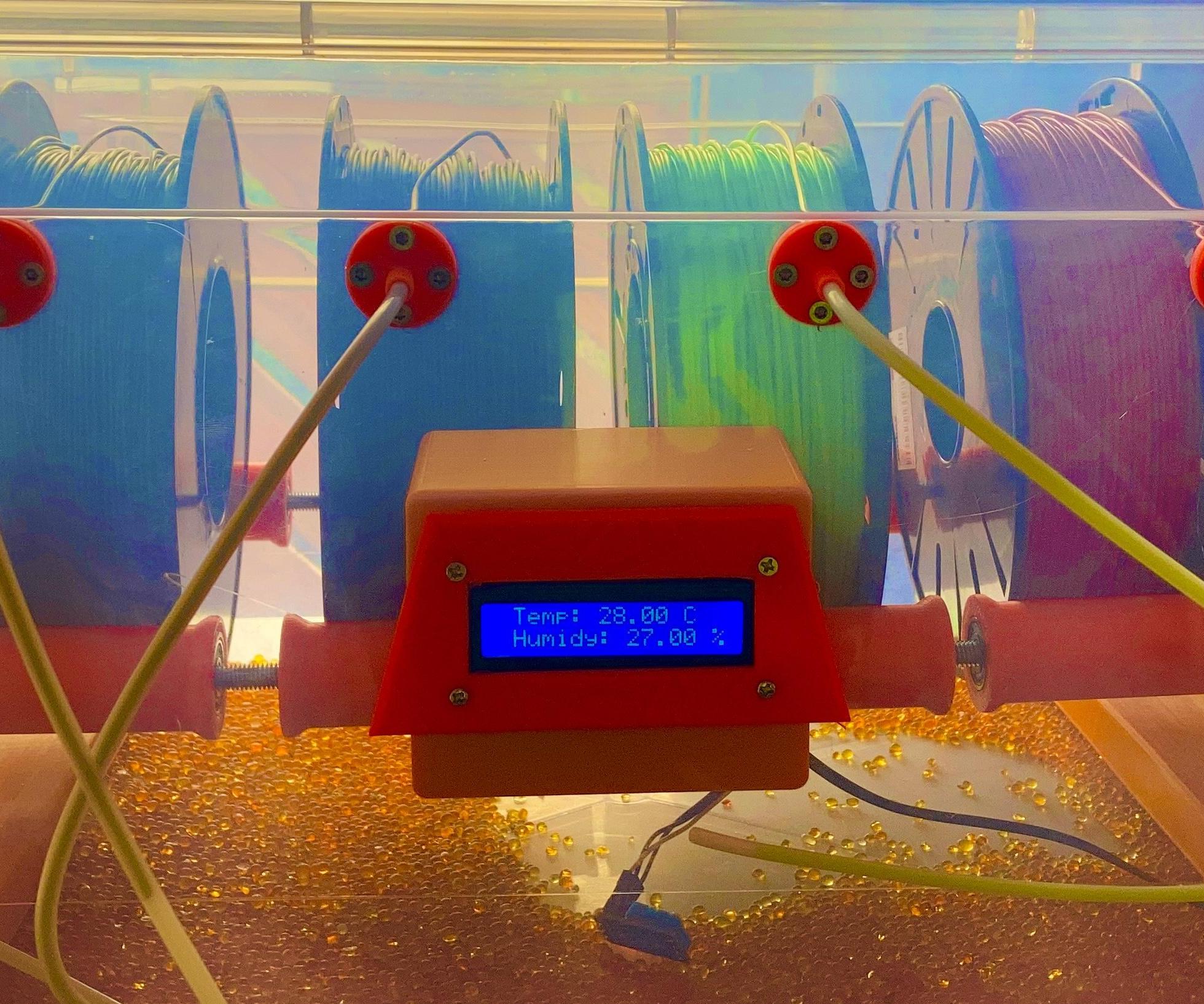 DIY Filament Box/Filament Dry Box (3D PRINT))