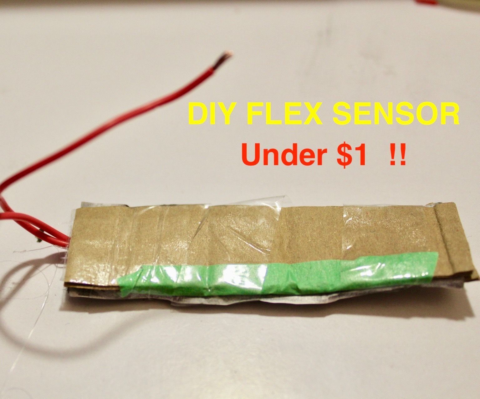 DIY Flex Sensor Under $1 !!!