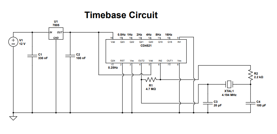 Digital Clock But Without a Microcontroller [Hardcore Electronics] : 14 ...