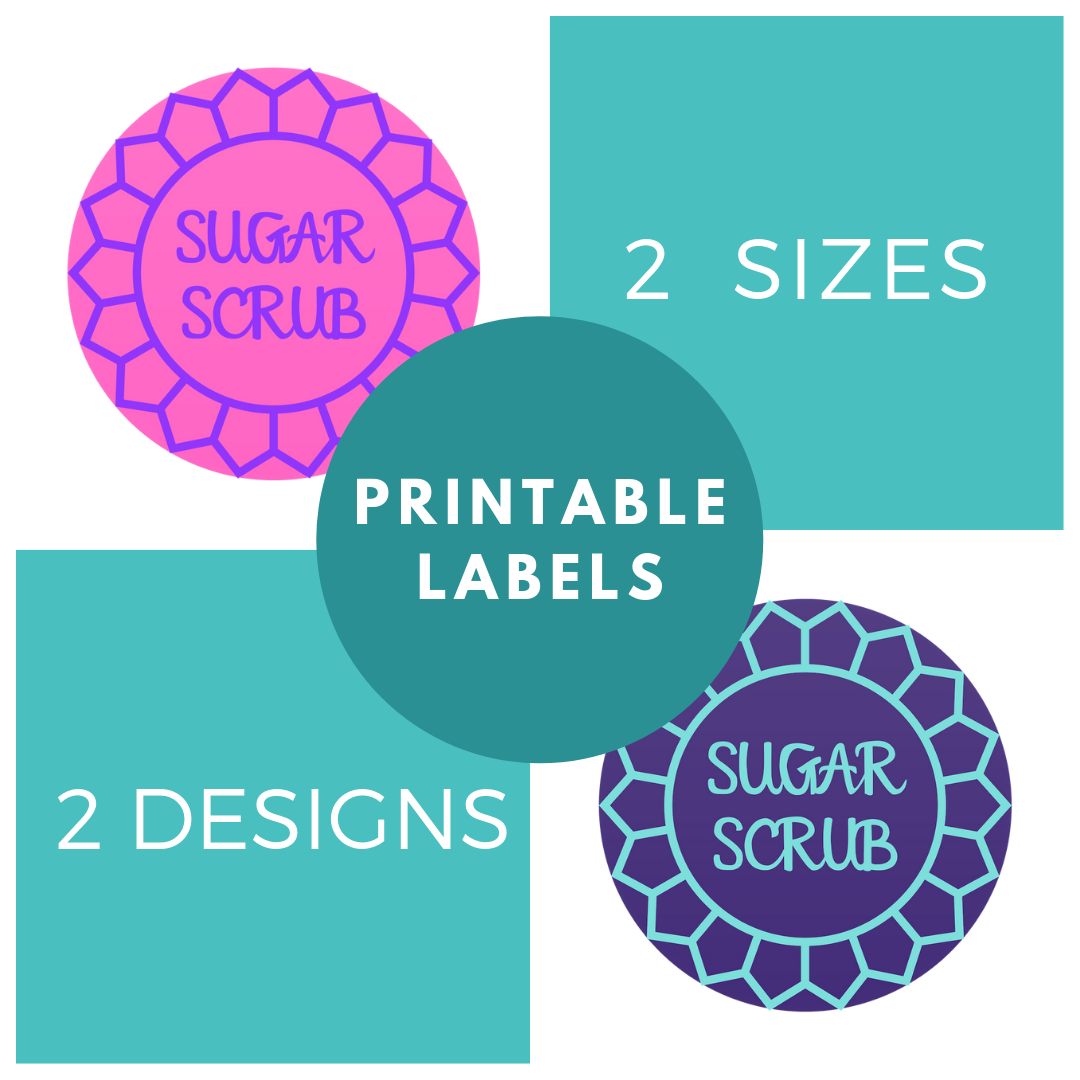 Sugar Scrub Cubes (with Printable Labels) 7 Steps (with Pictures