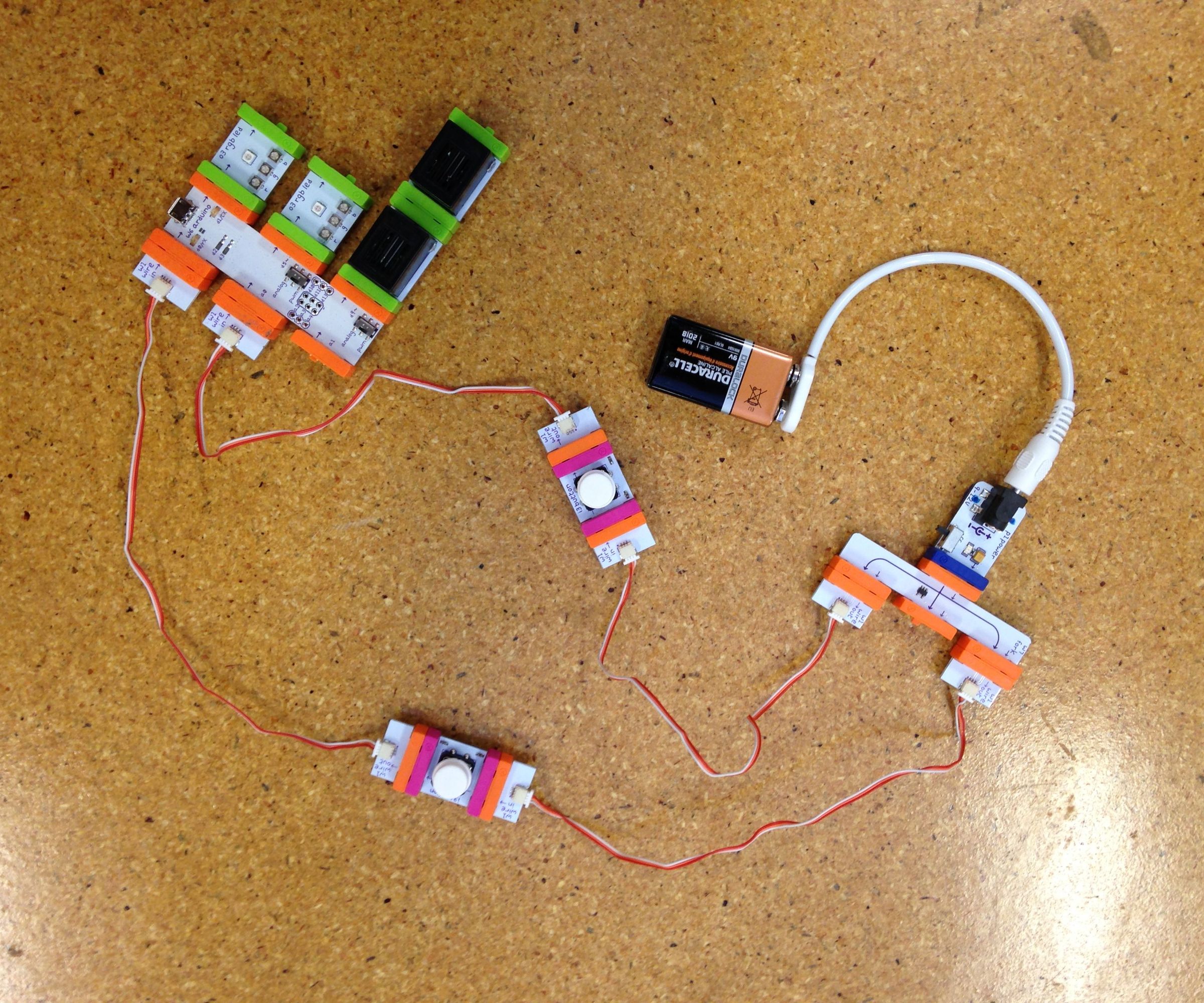 LittleBits + Arduino Game Show Buzzer