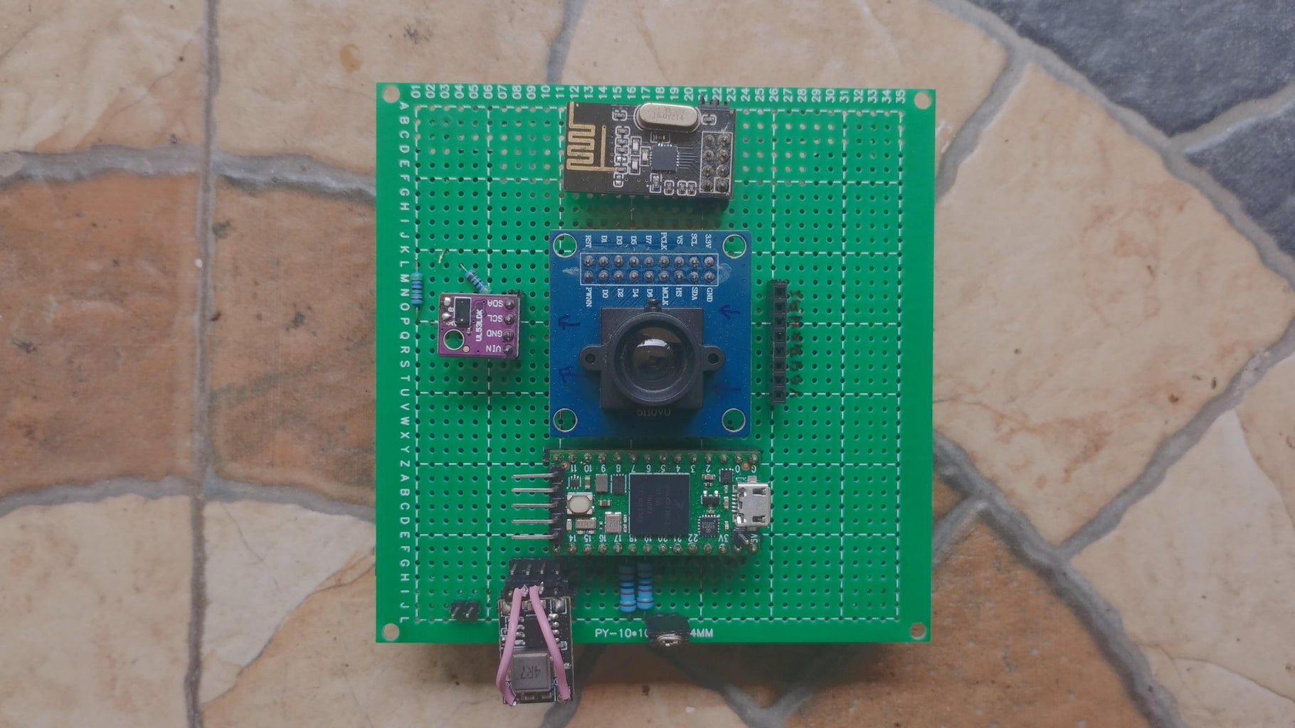 Beginners Guide to an Optical Flow Sensor With OV7670 Camera : 5 Steps ...