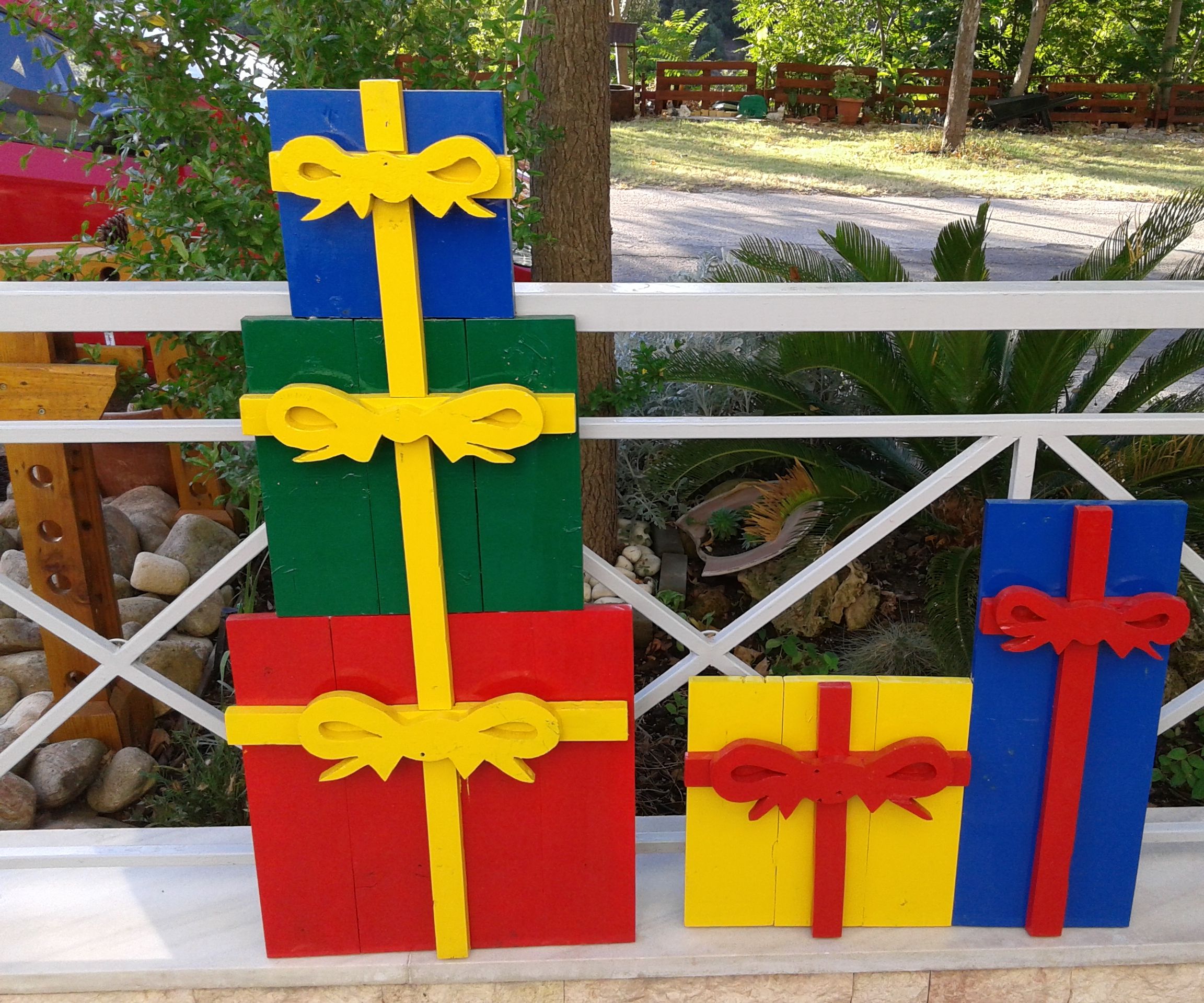 Christmas Wooden Gift Boxes