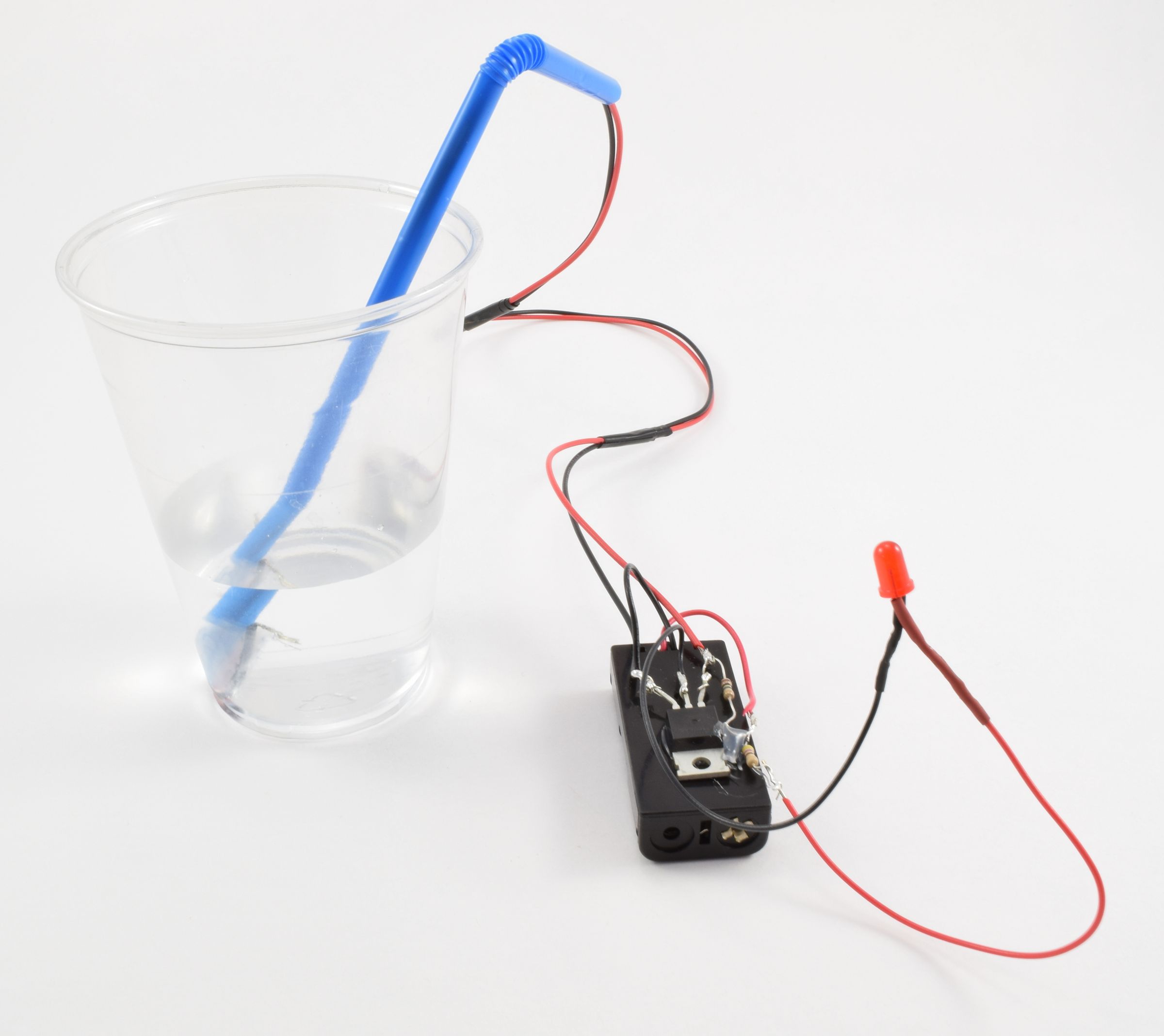 Rudolf the RedNosed Christmas Tree Water Level Indicator 5 Steps