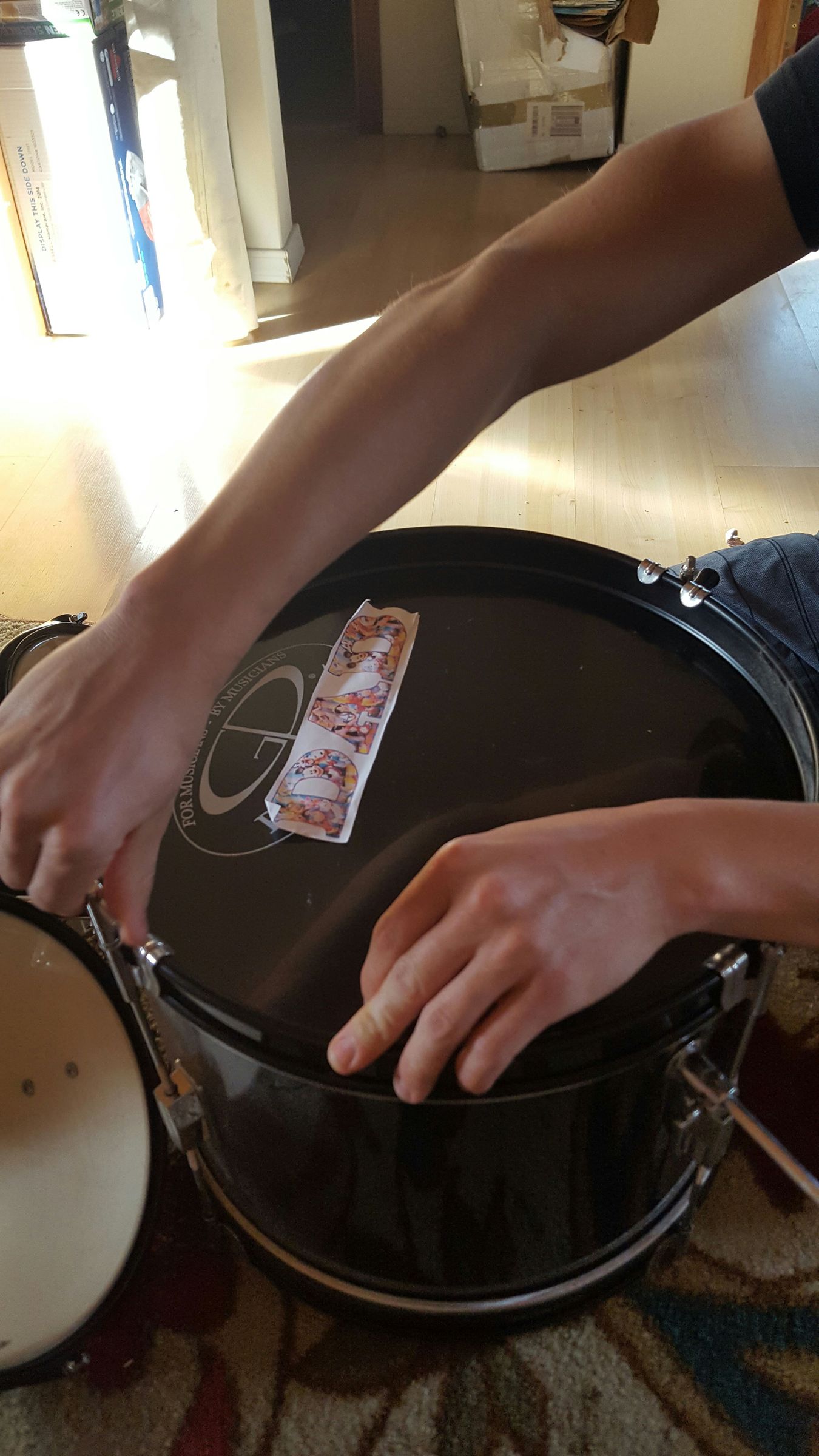 How Muffle a Children's Bass Drum Instructables