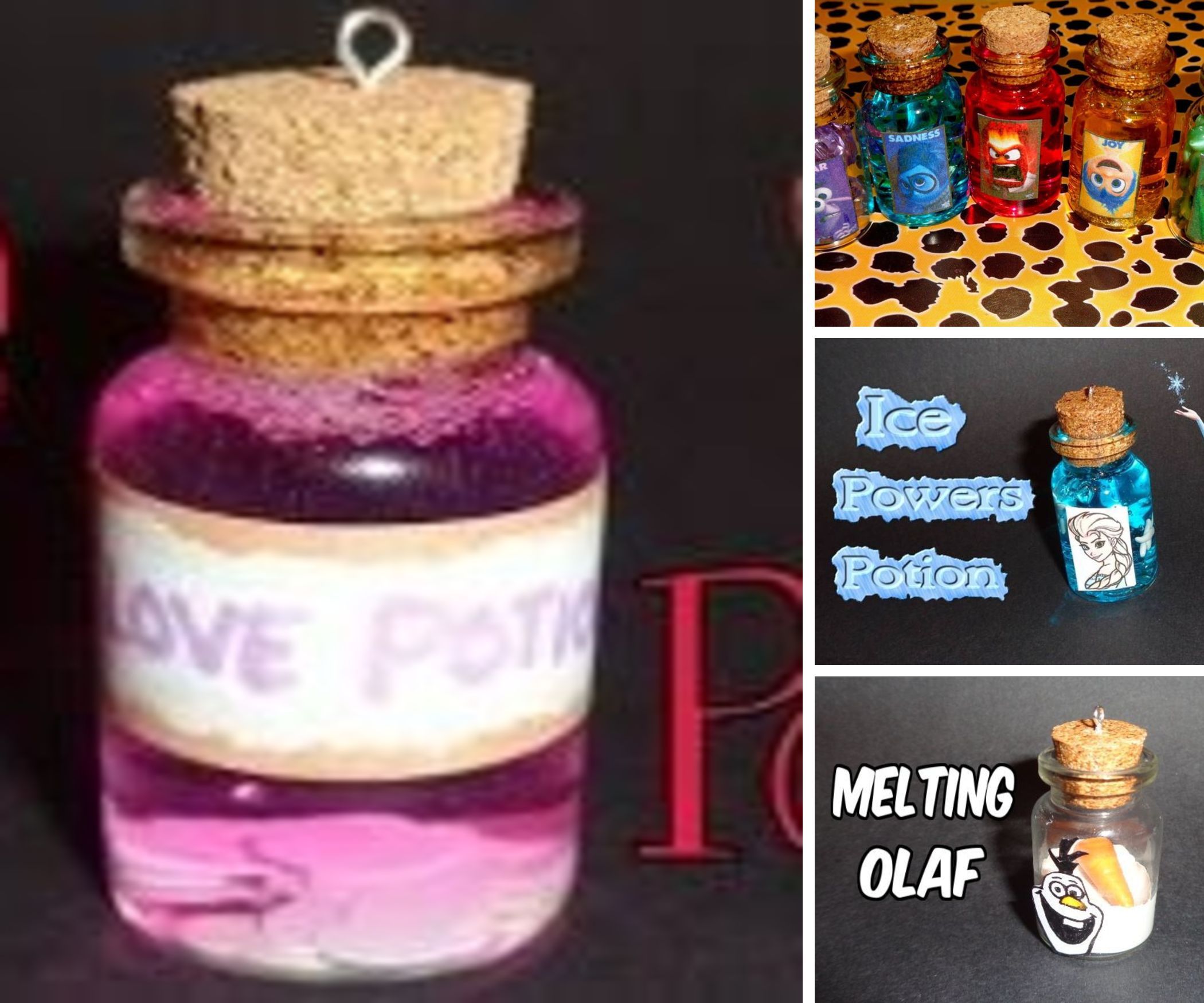 Miniature Bottle Charms