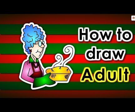 How to Draw Adult for Kids