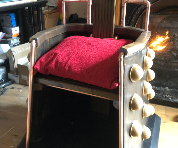 Steampunk Dalek Chair