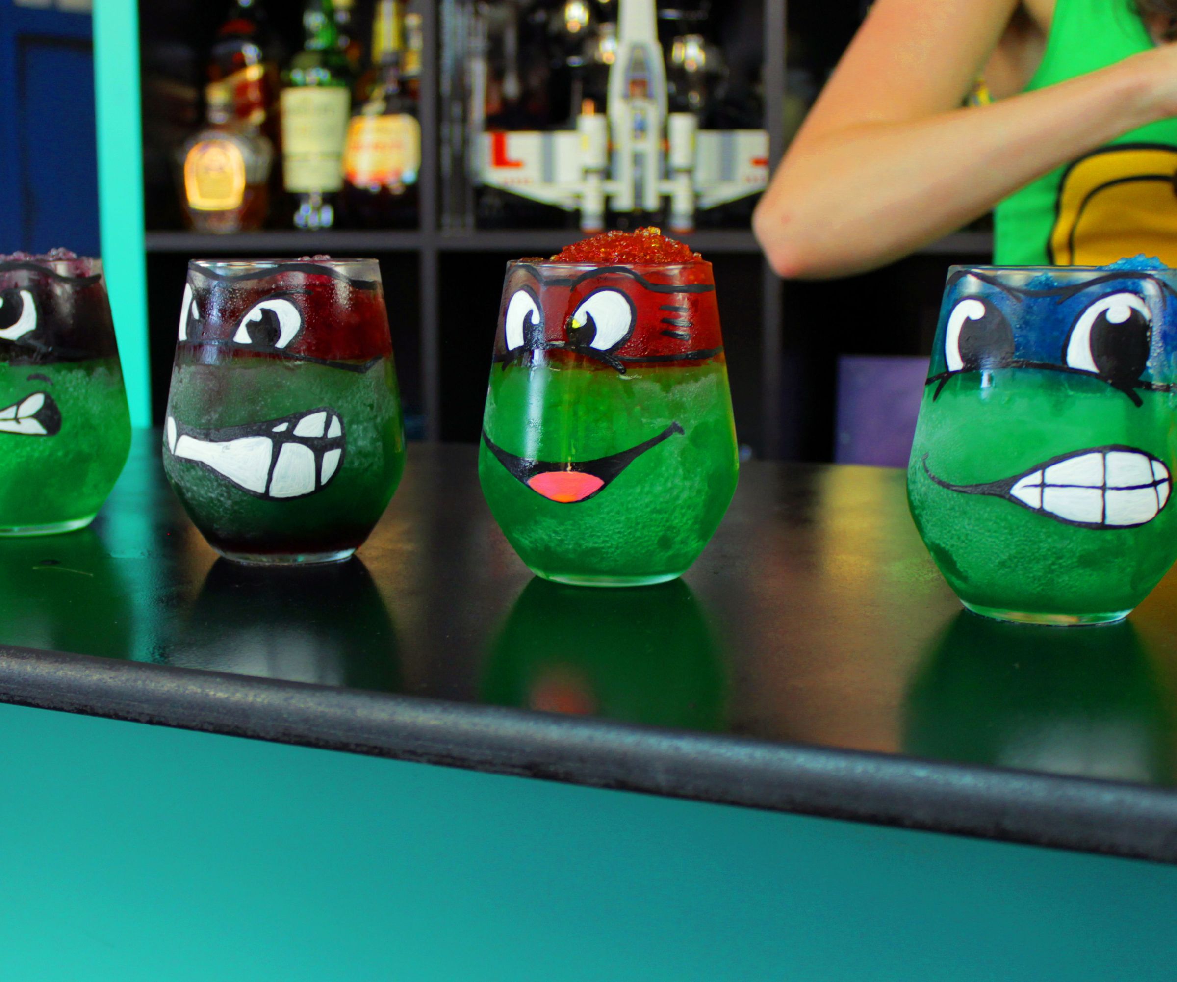 Ninja Turtle Adult Slushies