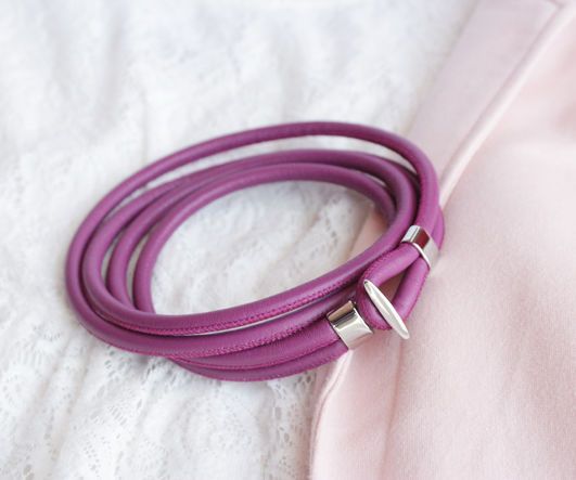 DIY Leather Skinny Belt