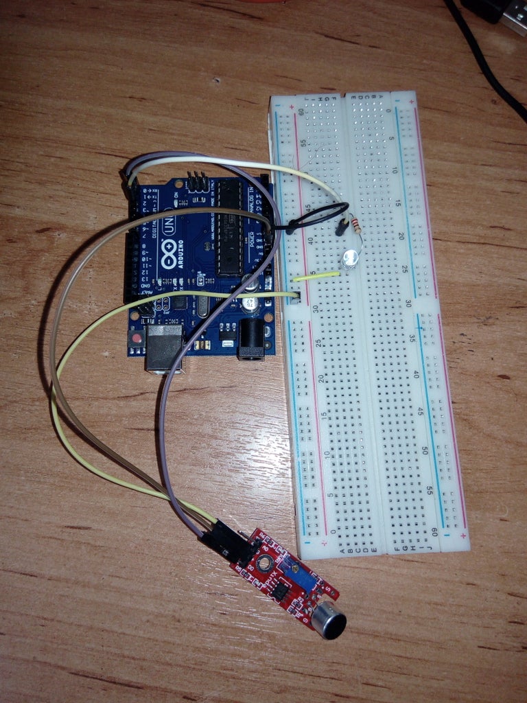 Arduino - Sound Sensor (with LED) : 5 Steps (with Pictures) - Instructables