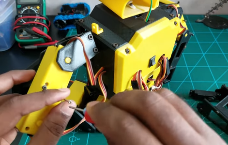 Assembly of the 3D Printed Parts