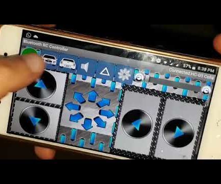 Robotic Car With Bluetooth 
