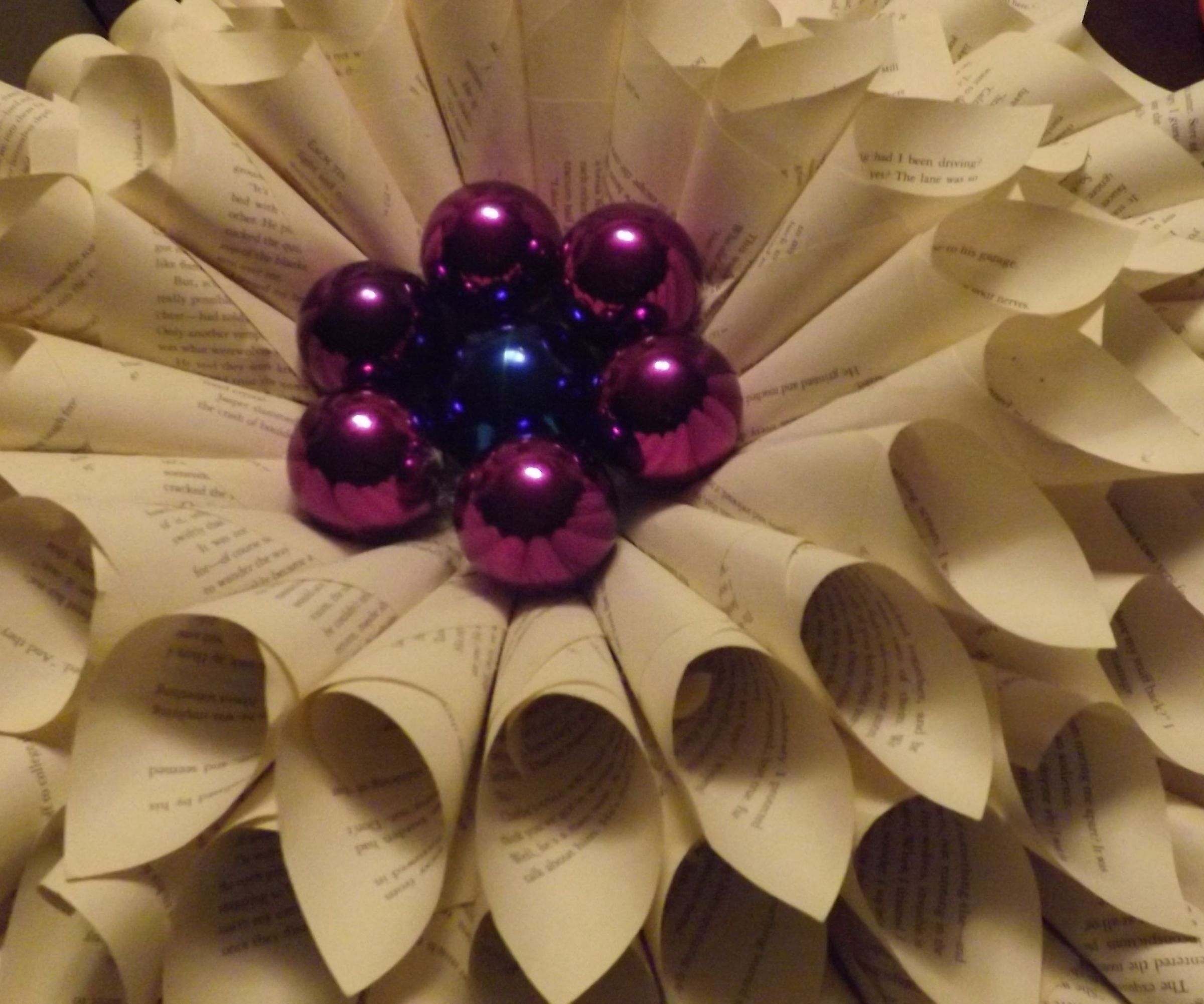 Majestic Upcycled Christmas Wreath