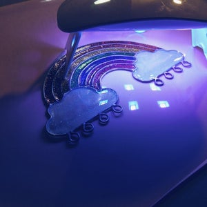 UV Resin and Glitter