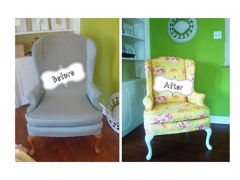 Arm Chair Makeover