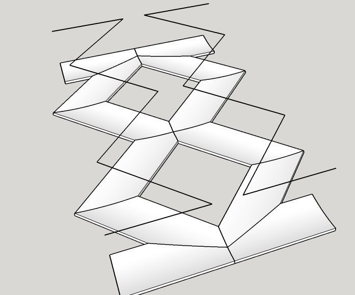 Grey Hoverman Free TV "Parabolic" Reflector