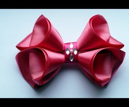 Do It Yourself Crafts Decoration How to Make Ribbon Bow / Ribbon Bow Diy / DIY Beauty and Easy