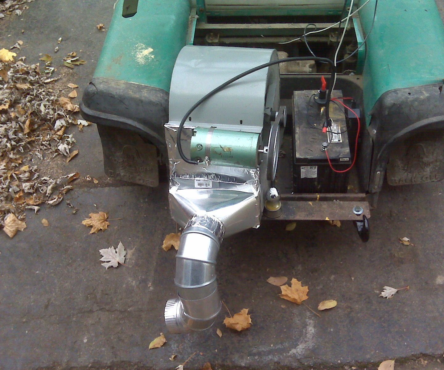Riding Leaf Blower