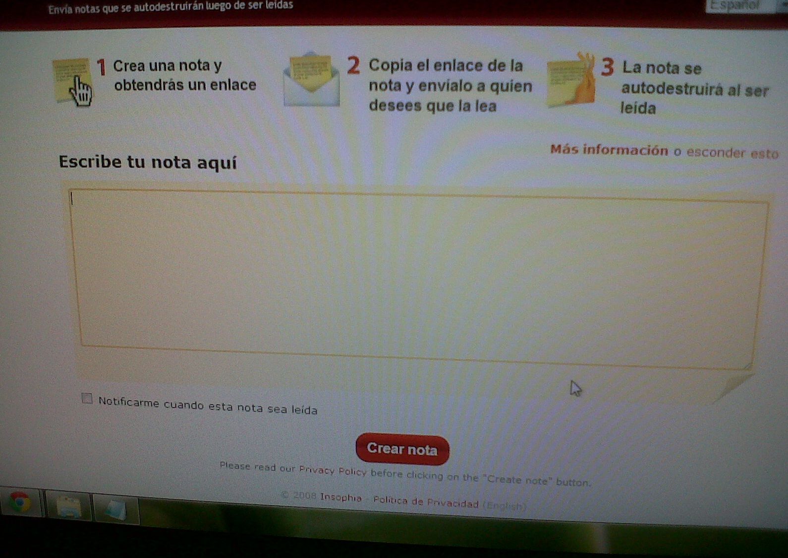 Como Hacer Un Mensaje Que Se Autodestruye?